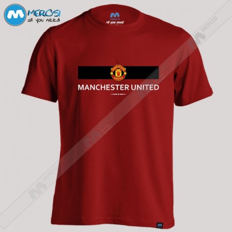تیشرت طرح Manchester UTD Line
