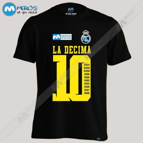 تیشرت طرح LA DECIMA