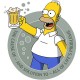 تیشرت طرح Simpson Beer