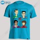 تیشرت طرح Big Bang Theory Faces