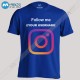 تیشرت طرح دلخواه Instagram