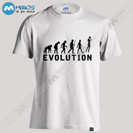 تیشرت Basketball Evolution