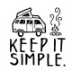 تیشرت keep it simple 2