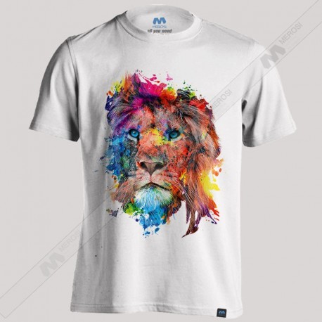 تیشرت طرح Lion