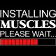 تاپ طرح Installing Muscle 